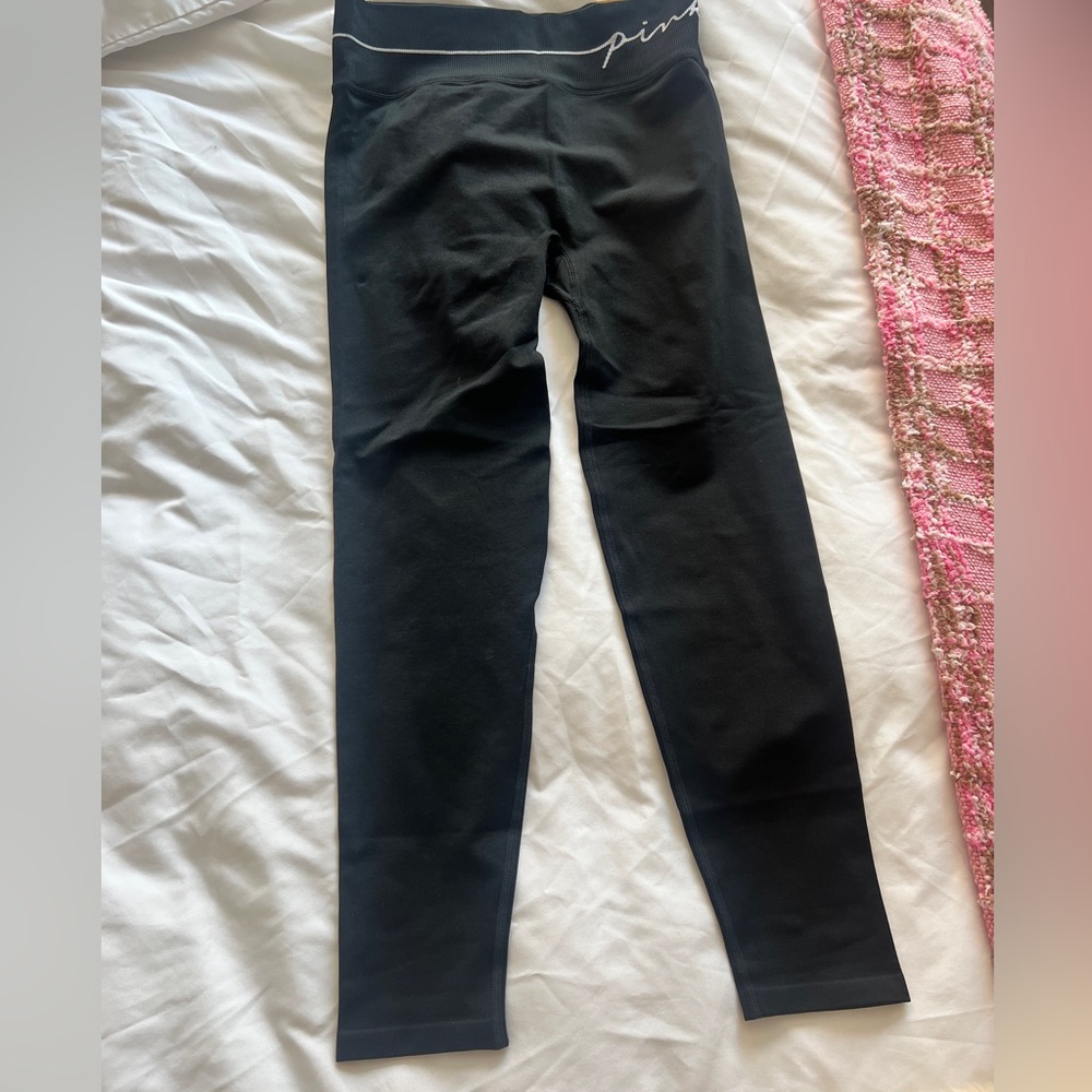 VS PINK SEAMLESS HIGH WAIST LEGGINGS